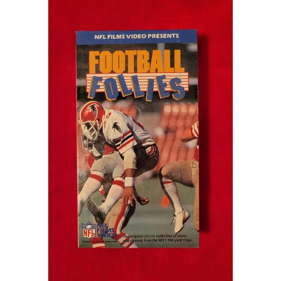 NFL Films Video Presents: Football Follies (VHS, 1988) NFL0044 New w/ Watermark - Picture 1 of 3
